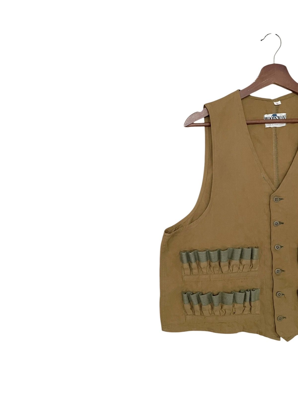 Vintage Vintage Brand Woodsman Hunting Vest 1980s Size US L / EU 52-54 / 3 - 3 Thumbnail