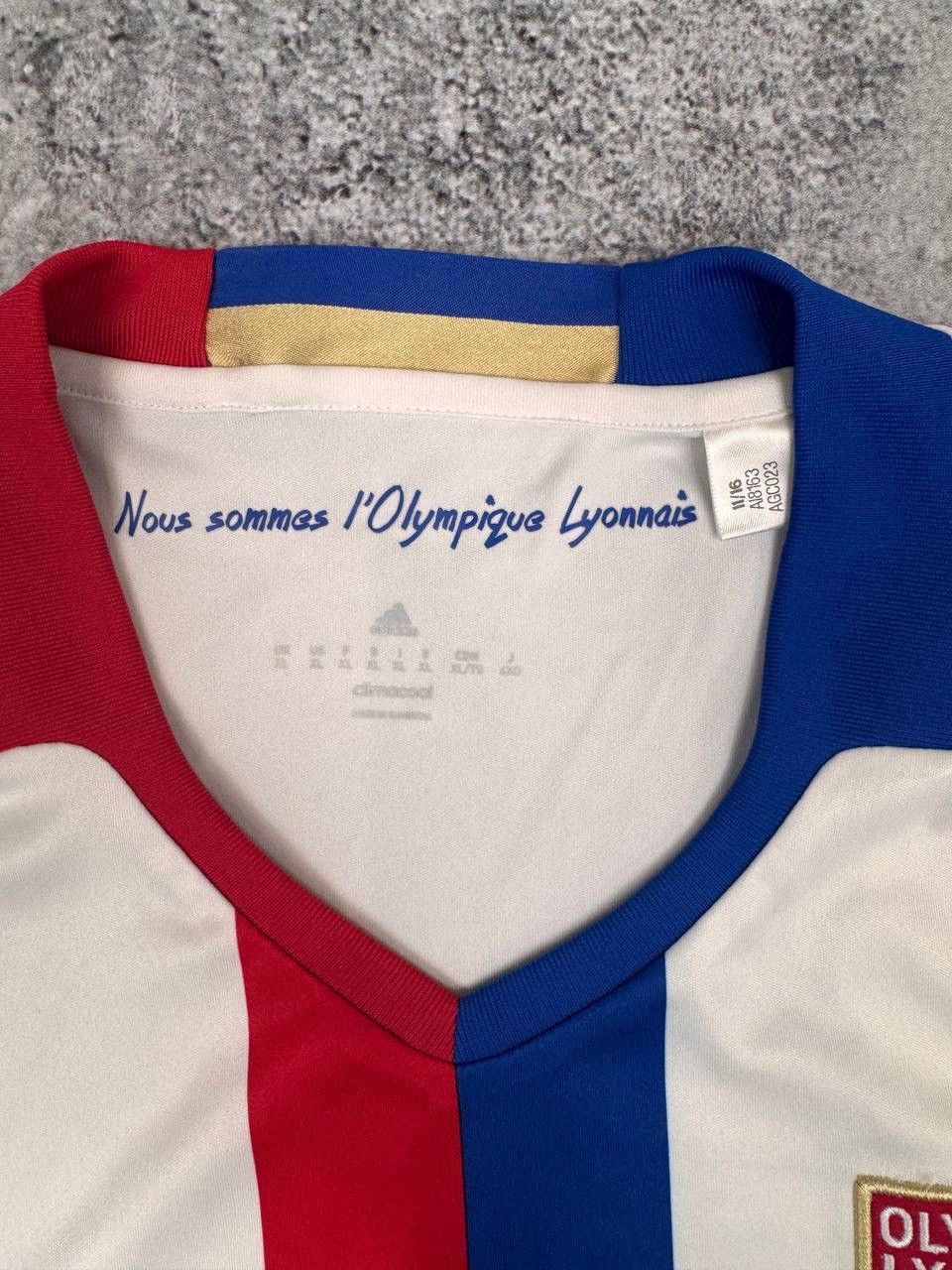 Adidas Adidas Olympique Lyonnais Home Jersey 2016-2017 Climacool Size US L / EU 52-54 / 3 - 3 Thumbnail