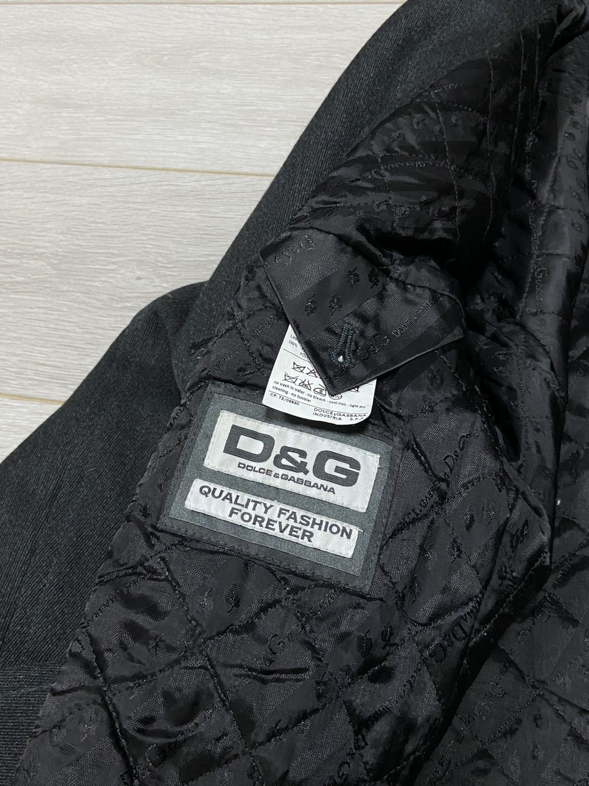 Dolce & Gabbana Dolce&Gabbana vintage wool luxury coat Size US L / EU 52-54 / 3 - 6 Thumbnail