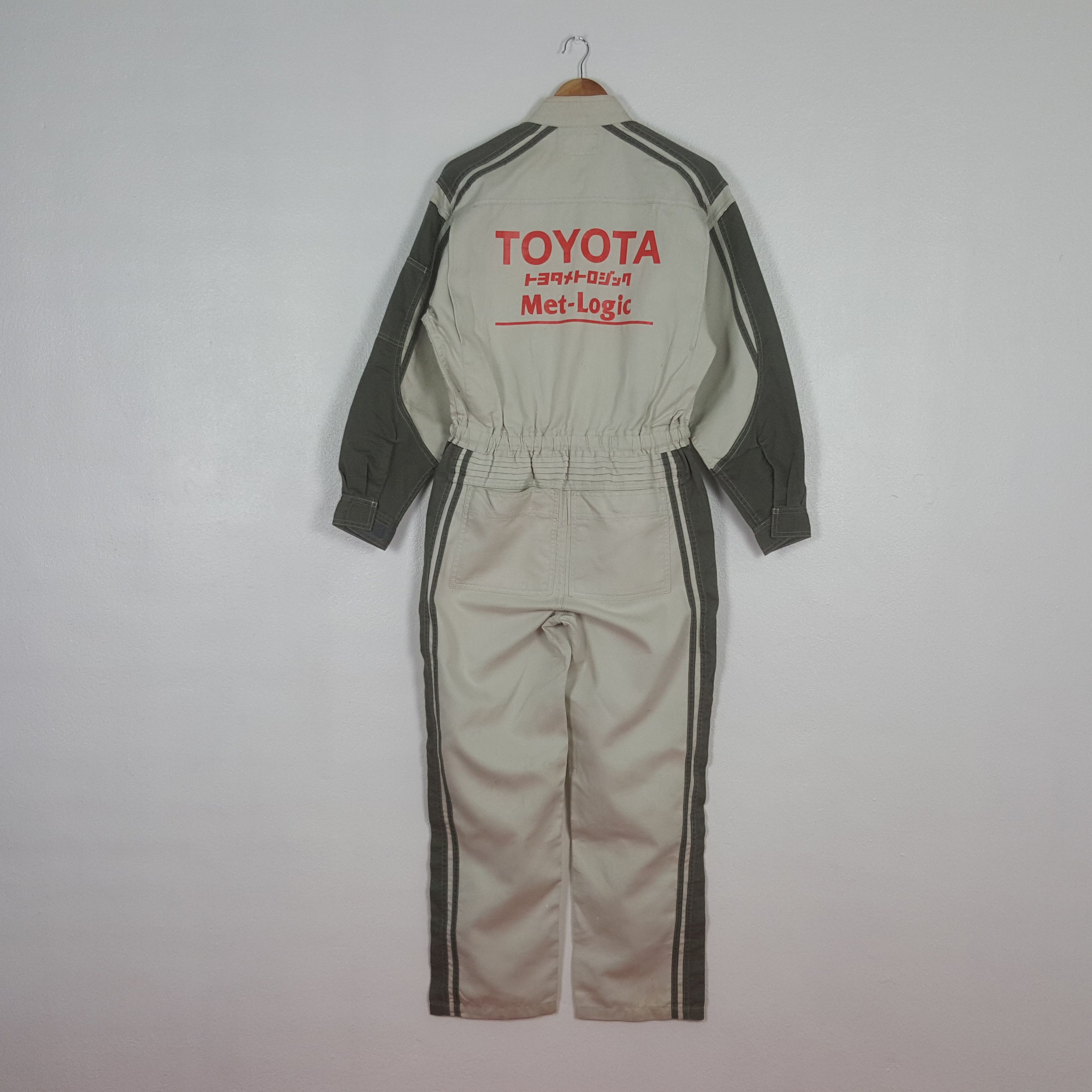 Japanese Brand Vintage Toyota Techno Japan Racing Coverall Jacket C307N3 Size US M / EU 48-50 / 2 - 1 Thumbnail