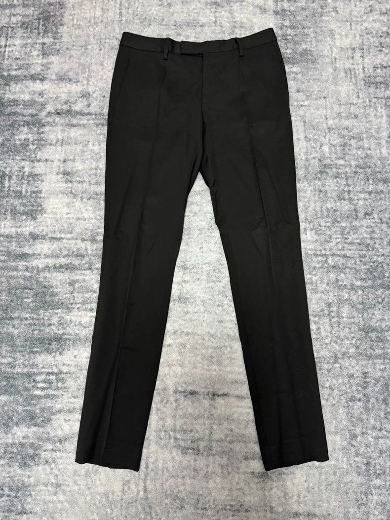 Saint Laurent Paris Classic Black Wool Pants by Saint Laurent-dmc Size US 34 / EU 50 - 1 Thumbnail