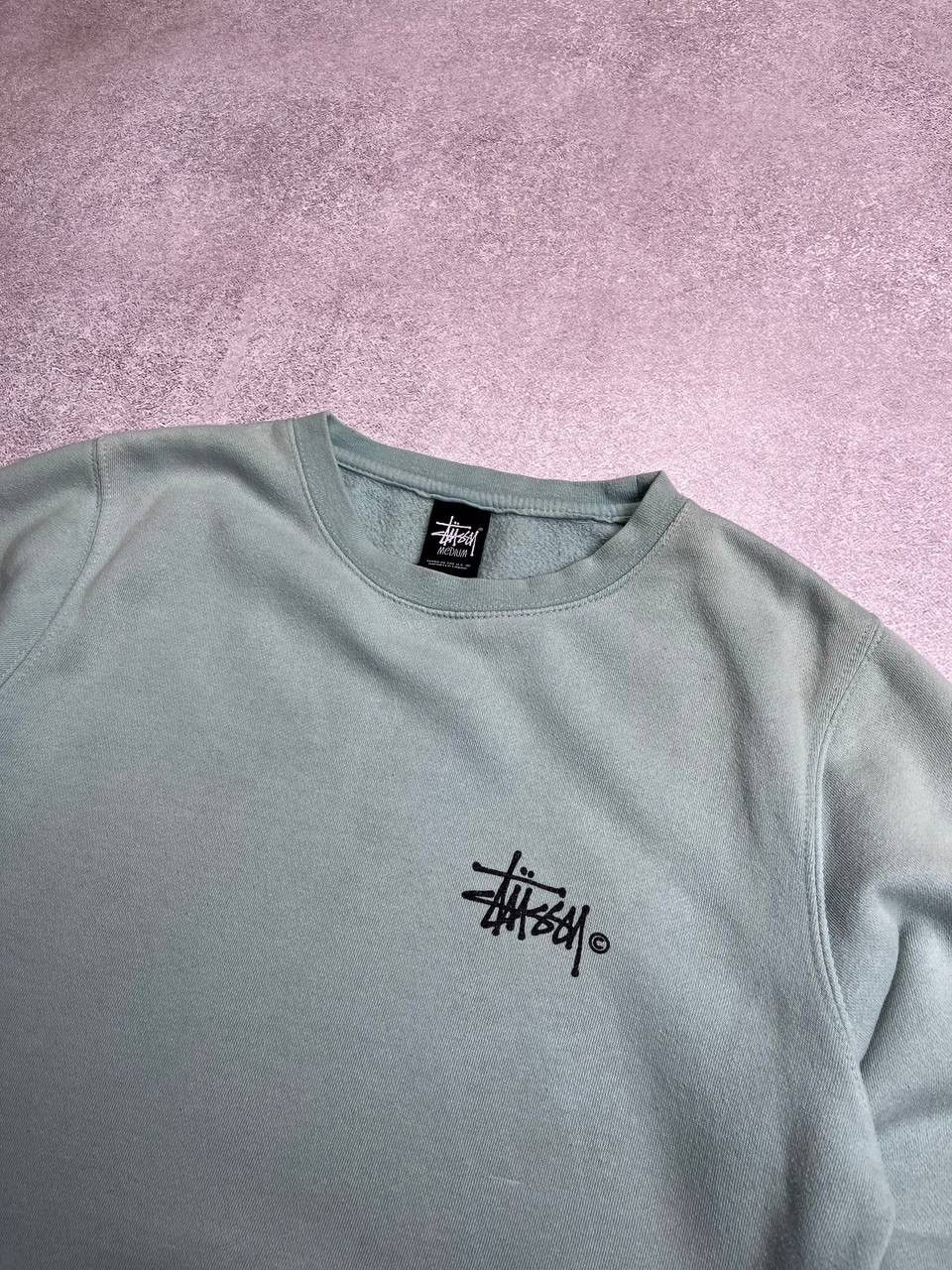 Stussy Vintage Stussy Big Logo Boxy Sweatshirt Y2K M Size US M / EU 48-50 / 2 - 7 Thumbnail