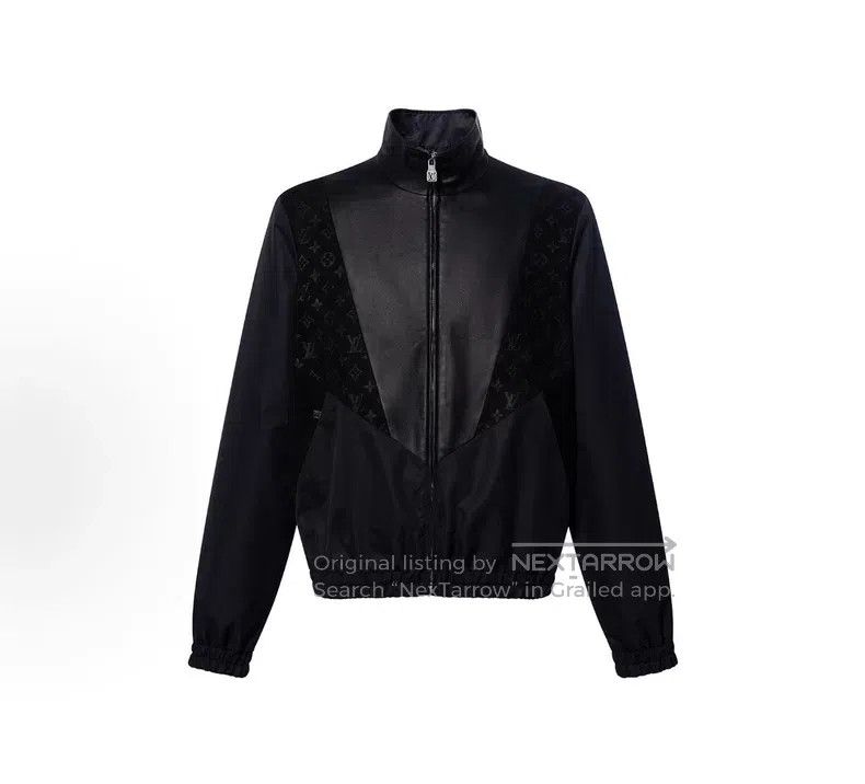 Louis Vuitton Logo Embossed Inlaid Parka Jacket