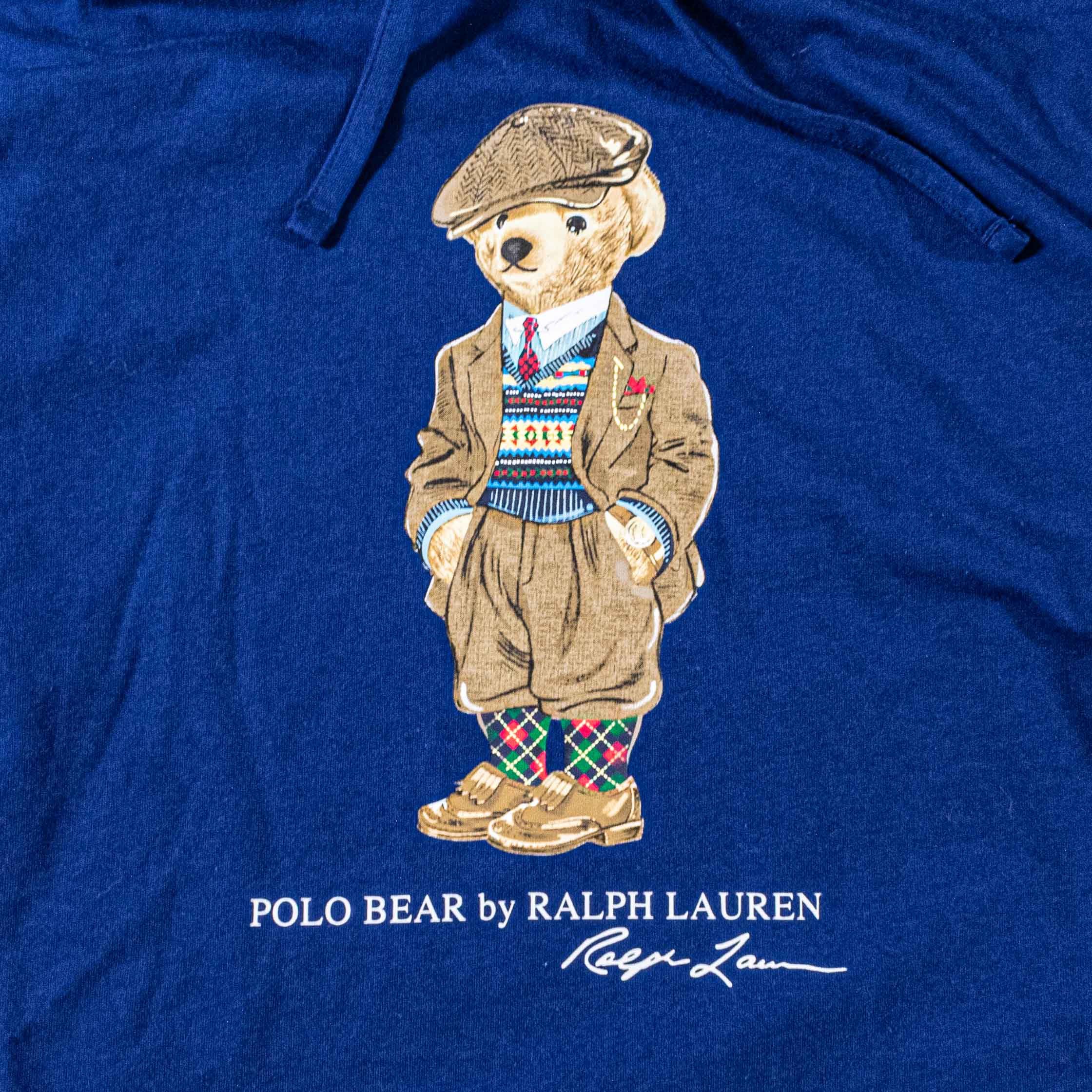 Polo Ralph Lauren Polo Ralph Lauren Preppy Bear Lightweight Hoodie Pullover Size US M / EU 48-50 / 2 - 4 Thumbnail