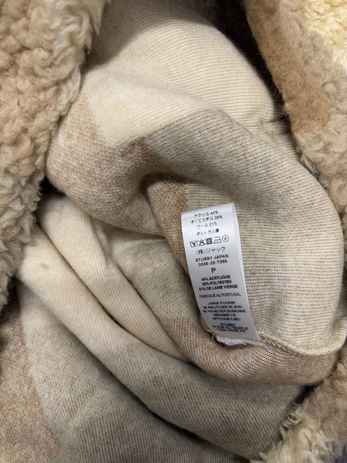 Stussy Stussy bronson Sherpa hoodie size Small Size US S / EU 44-46 / 1 - 6 Thumbnail