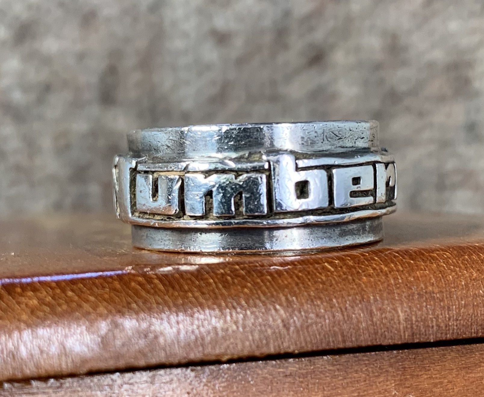 Number (N)ine SS00 Number (N)ine Ferrari/Lambretta Sterling Silver Ring Size ONE SIZE - 5 Thumbnail