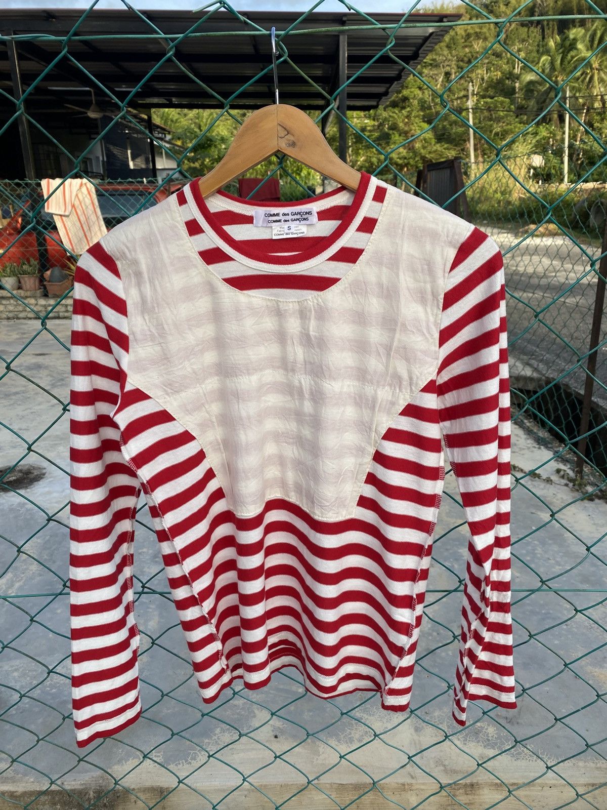 Comme des Garcons AD2010 Comme des Garcons breton striped tshirt Size S / US 4 / IT 40 - 1 Thumbnail