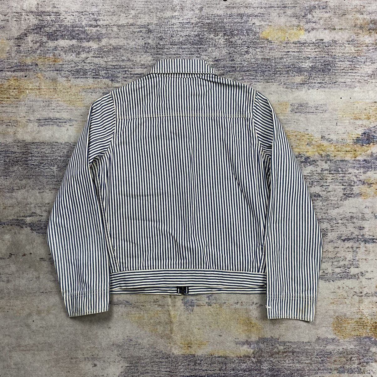Hysteric Glamour Vintage Hysteric glamour stripe work jacket Size US S / EU 44-46 / 1 - 2 Thumbnail