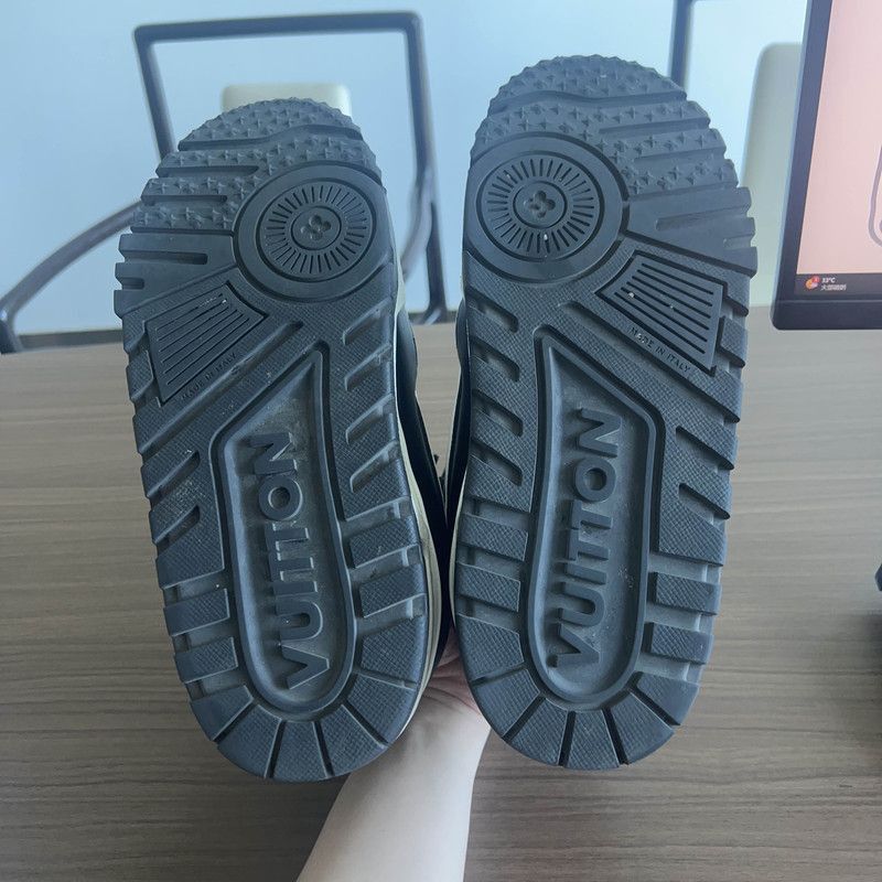Louis Vuitton Louis Vuitton Trainer Maxi Low-Top Sneakers -2508 Size US 8.5 / EU 41-42 - 4 Thumbnail