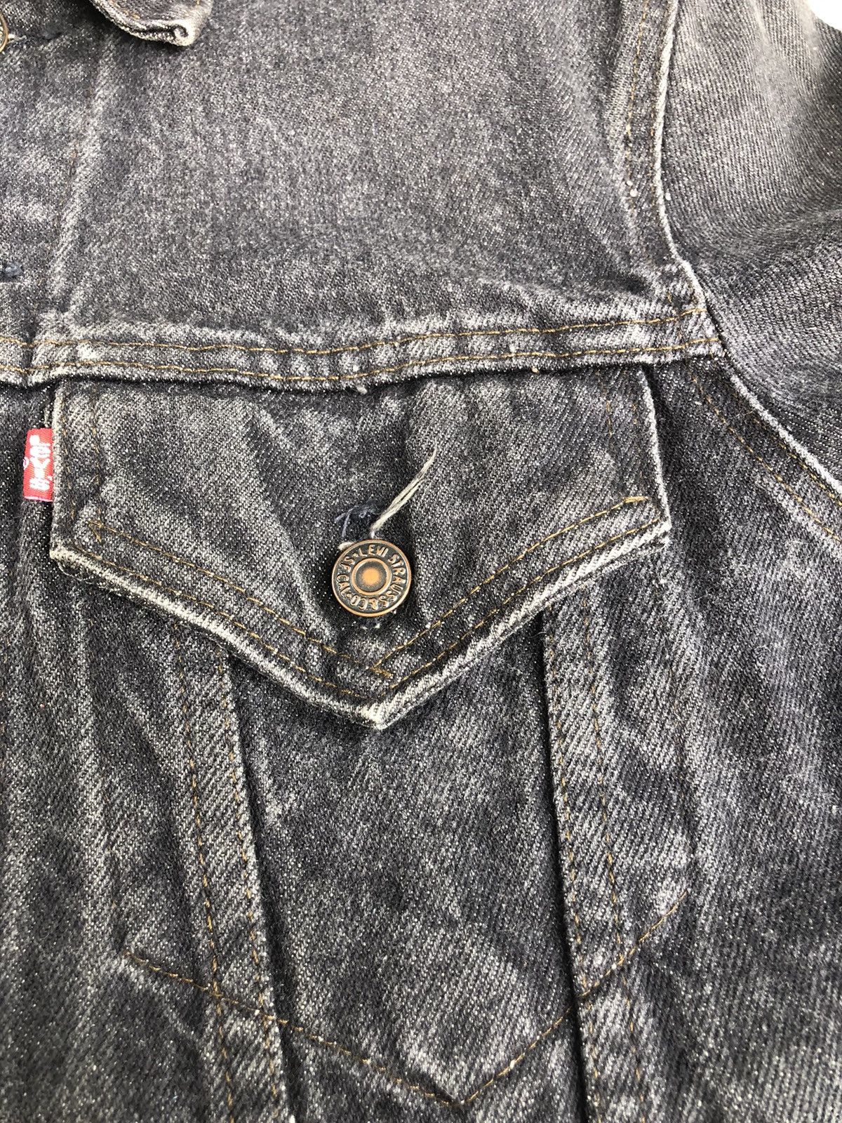 Levi's Vintage 80s Levis Denim Jacket Distressed Denim Size US M / EU 48-50 / 2 - 12 Thumbnail