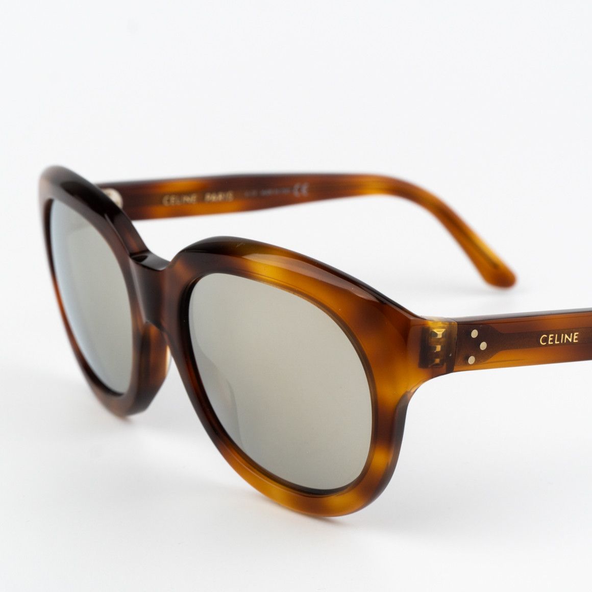 Celine Celine Women Sunglasses Havana Smoke Mirror CL40071I 56C NEW Size ONE SIZE - 3 Thumbnail