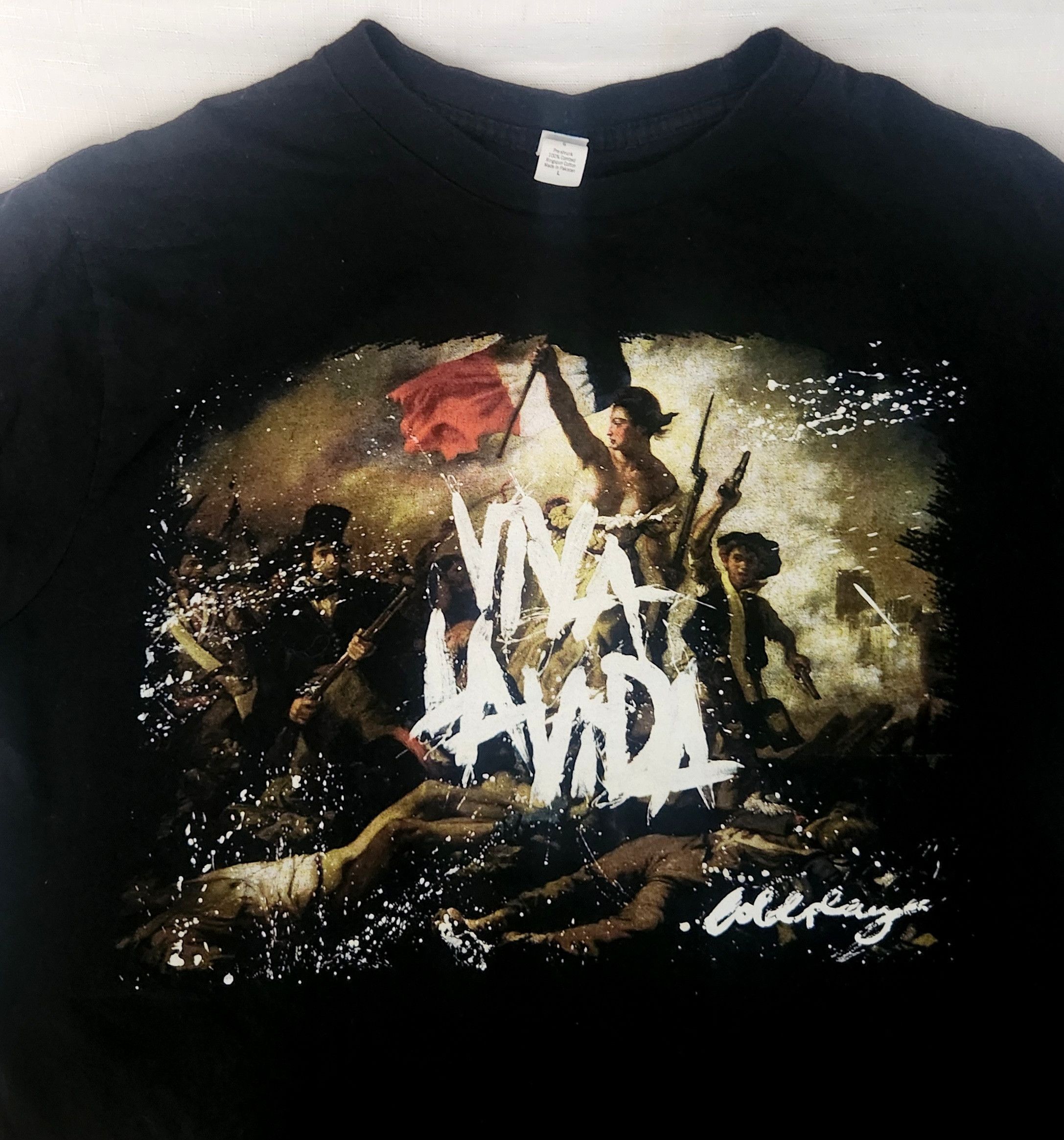 Band Tees × Vintage Coldplay Viva LA Vida 09 Tour Y2K Music Rock Band Concert L Size US L / EU 52-54 / 3 - 3 Thumbnail