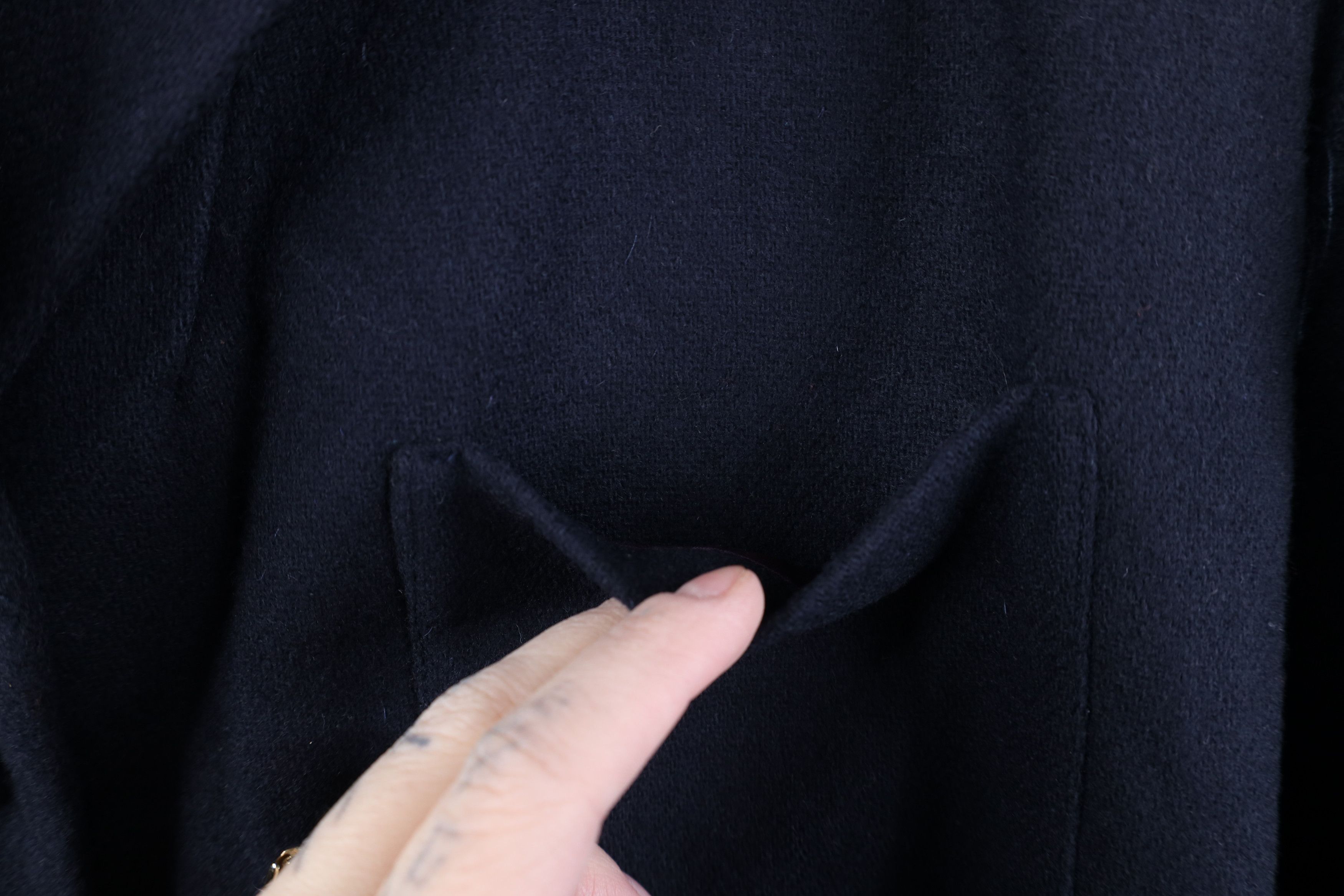 Vintage Vintage 90s Lane Bryant Button Collared Jacket Navy Blue Size XXL / US 16-18 / IT 52-54 - 5 Thumbnail
