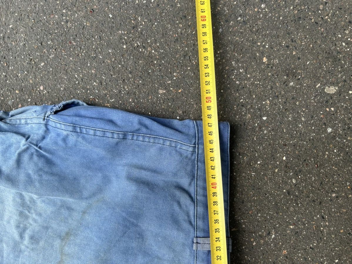 Other Old blue work trousers with holes, crotch Size US 33 - 8 Thumbnail