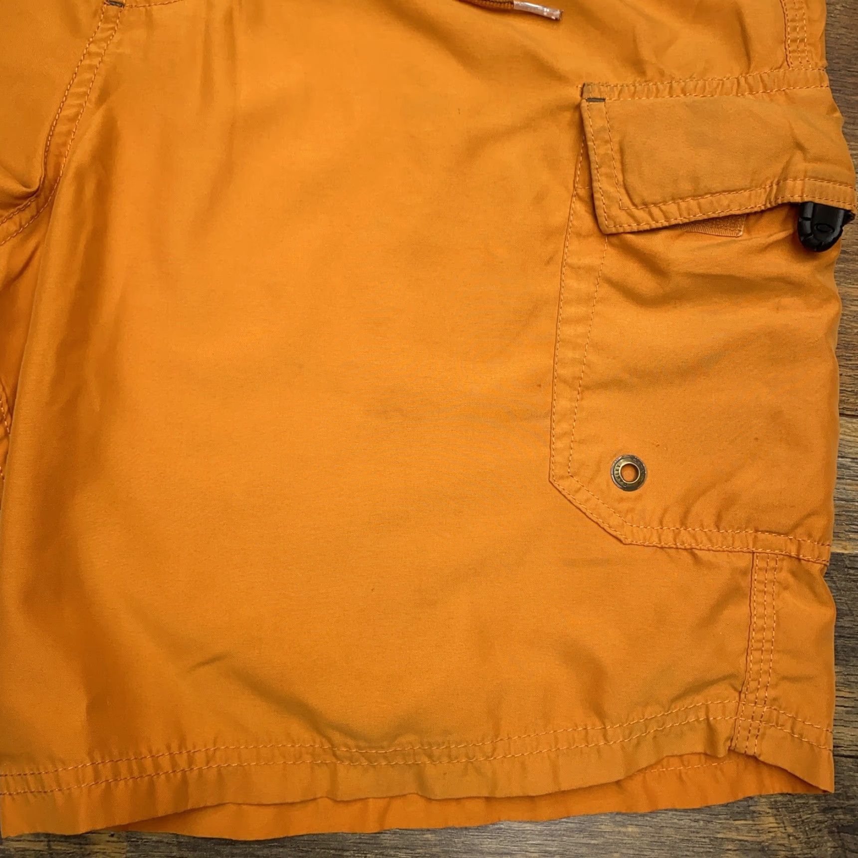 Oakley Oakley Cargo Swim Trunks Adult 30 Orange Mens Bottoms Trunks Beach Pockets 100% Polyester Regular Men Size US 30 / EU 46 - 5 Thumbnail