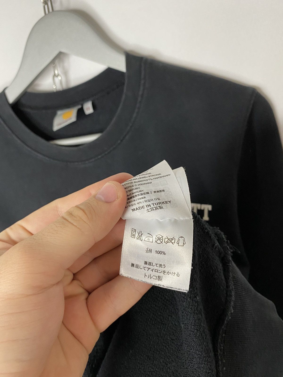Carhartt × Vintage 🔥Vintage Carhartt College Script Sweatshirt Pullover 🔥 Size US XS / EU 42 / 0 - 7 Thumbnail