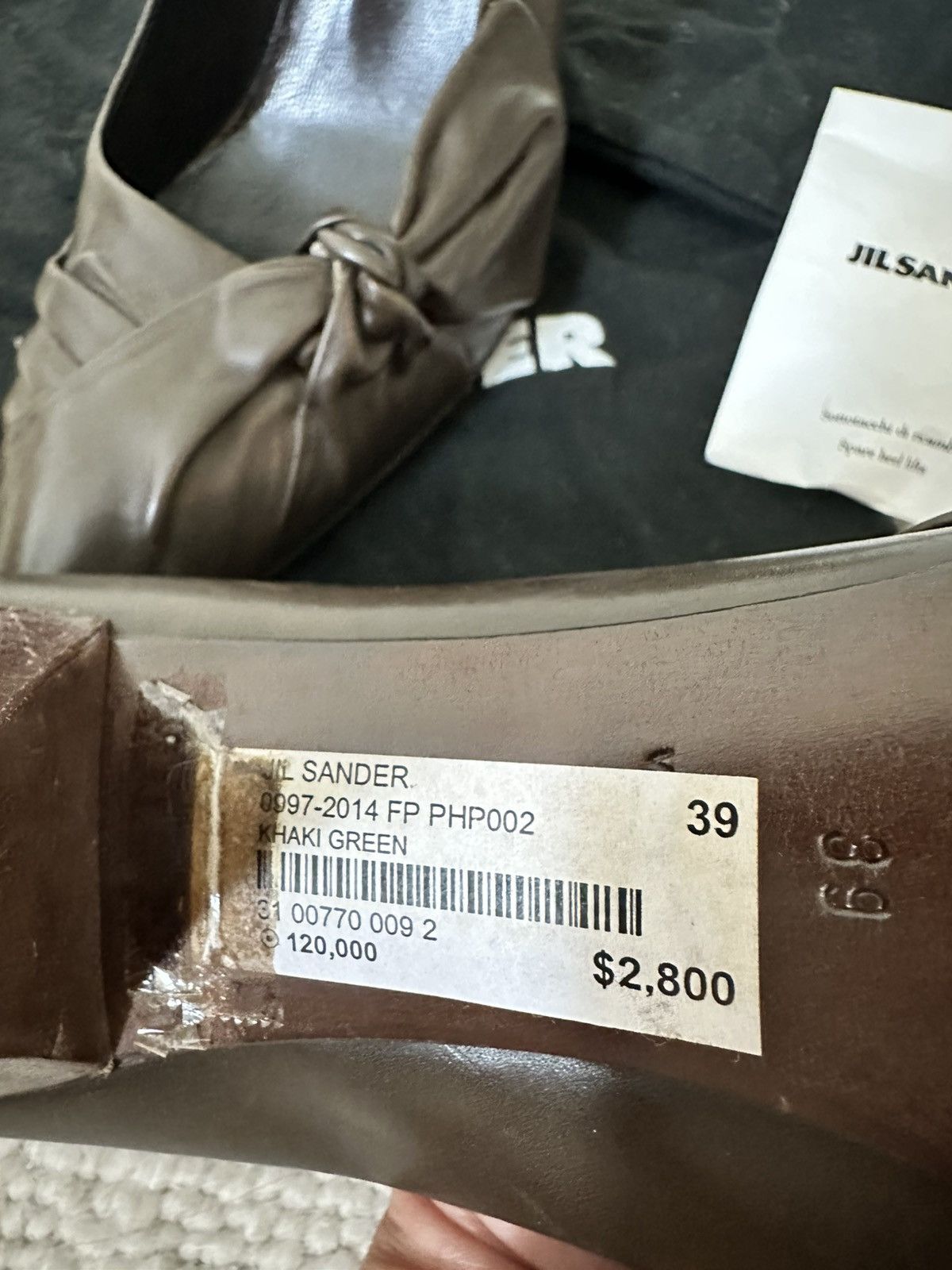 Jil Sander Jil sander heels Size US 9 / IT 39 - 9 Thumbnail