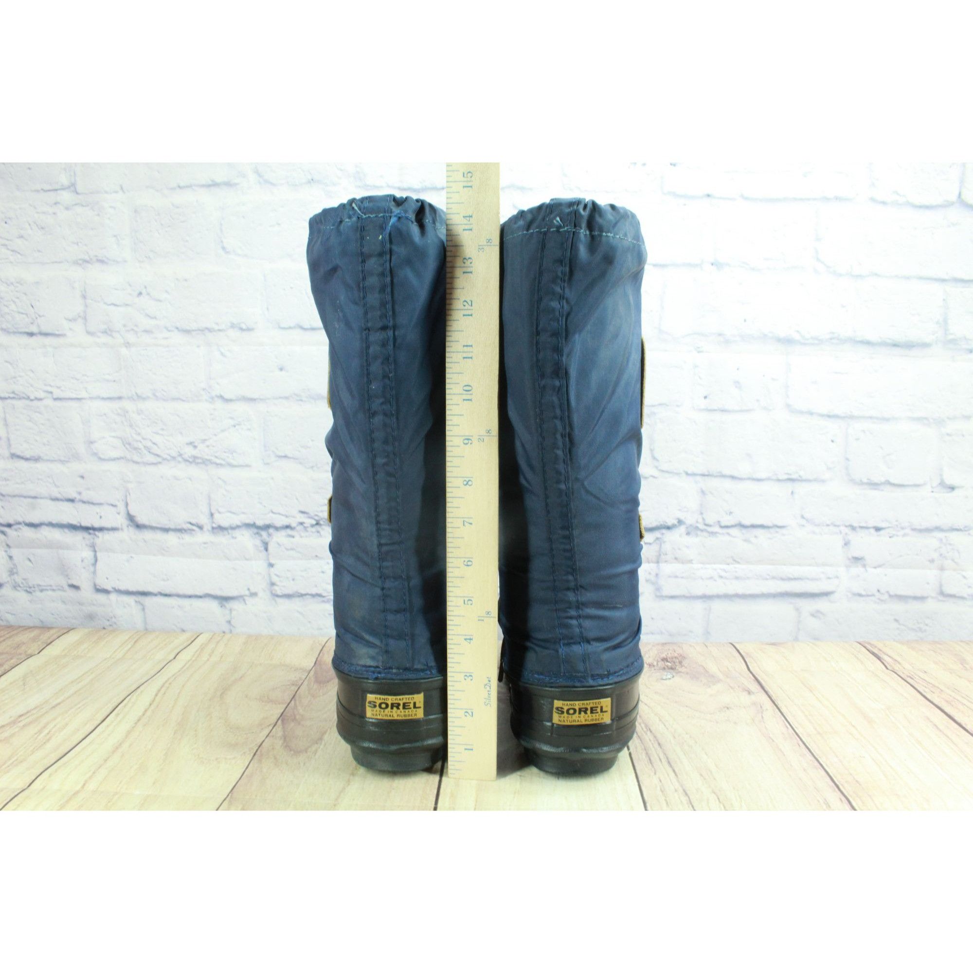 SOREL Sorel Womens Snowlion Blue High Waterproof Boots 8 Size US 8 / IT 38 - 6 Thumbnail
