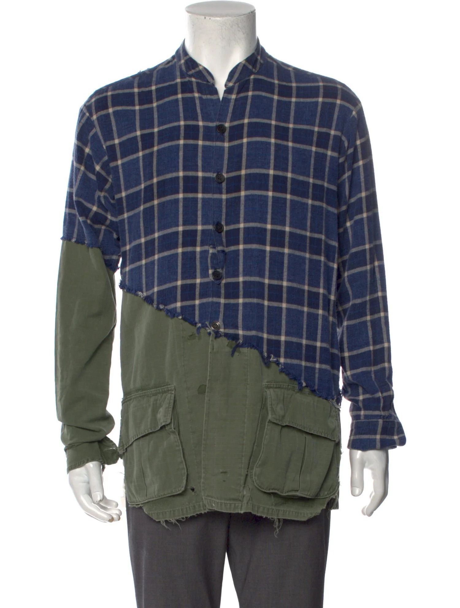 Greg Lauren GL 50/50 duffle flannel Size US S / EU 44-46 / 1 - 9 Thumbnail