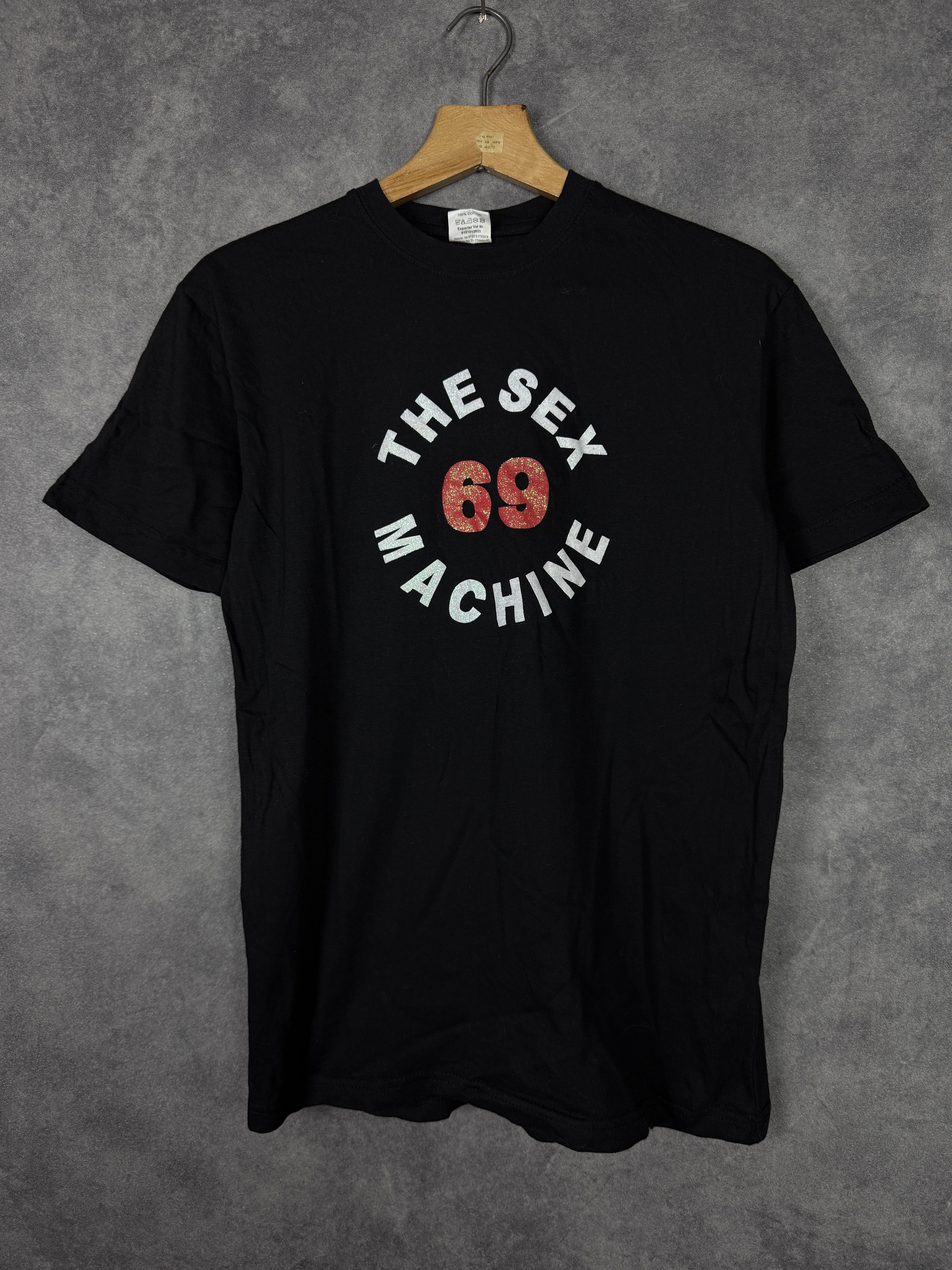 Other The Sex Machine 69 black cotton t-shirt big logo print Size US L / EU 52-54 / 3 - 1 Thumbnail