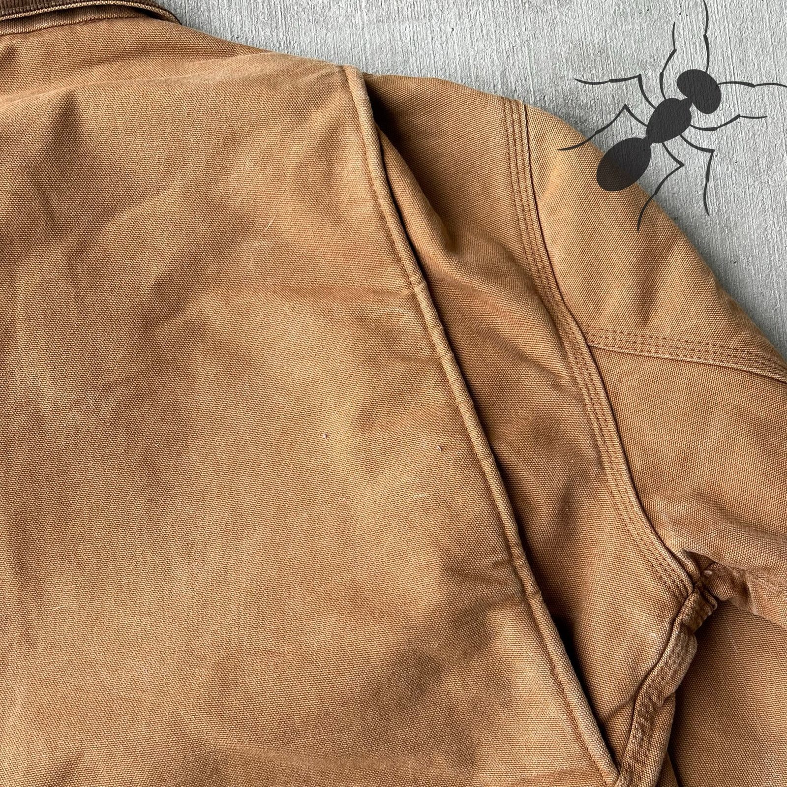 Carhartt × Vintage Vintage Carhartt brown Detroit work wear jacket Size US L / EU 52-54 / 3 - 13 Thumbnail