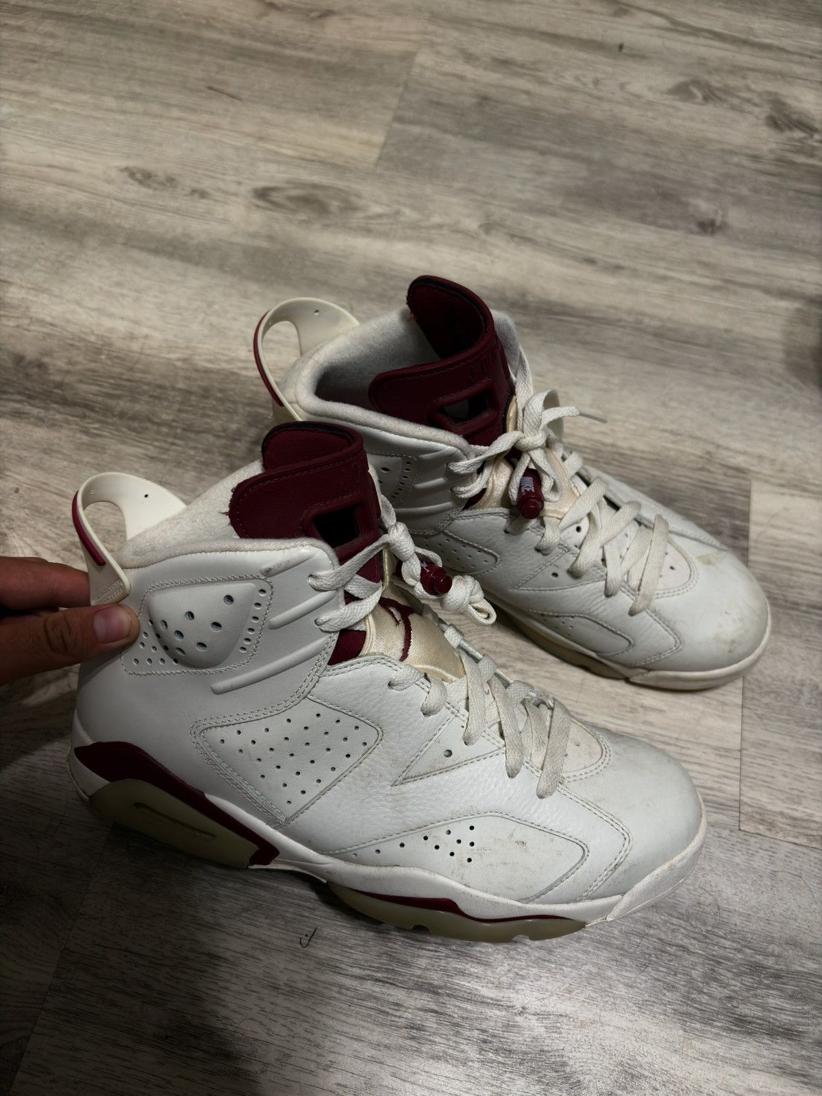 Jordan Brand jordan 6 maroon - size 9.5 Size US 9.5 / EU 42-43 - 3 Thumbnail
