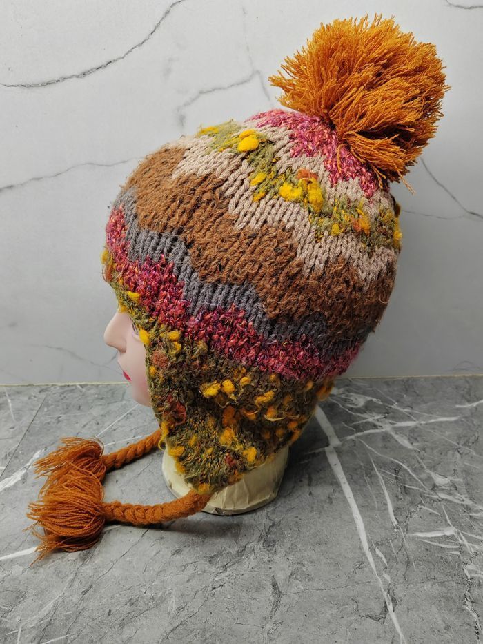 Japanese Brand Vintage Unknown Japanese Wool Beanie Snowcap Size ONE SIZE - 1 Thumbnail