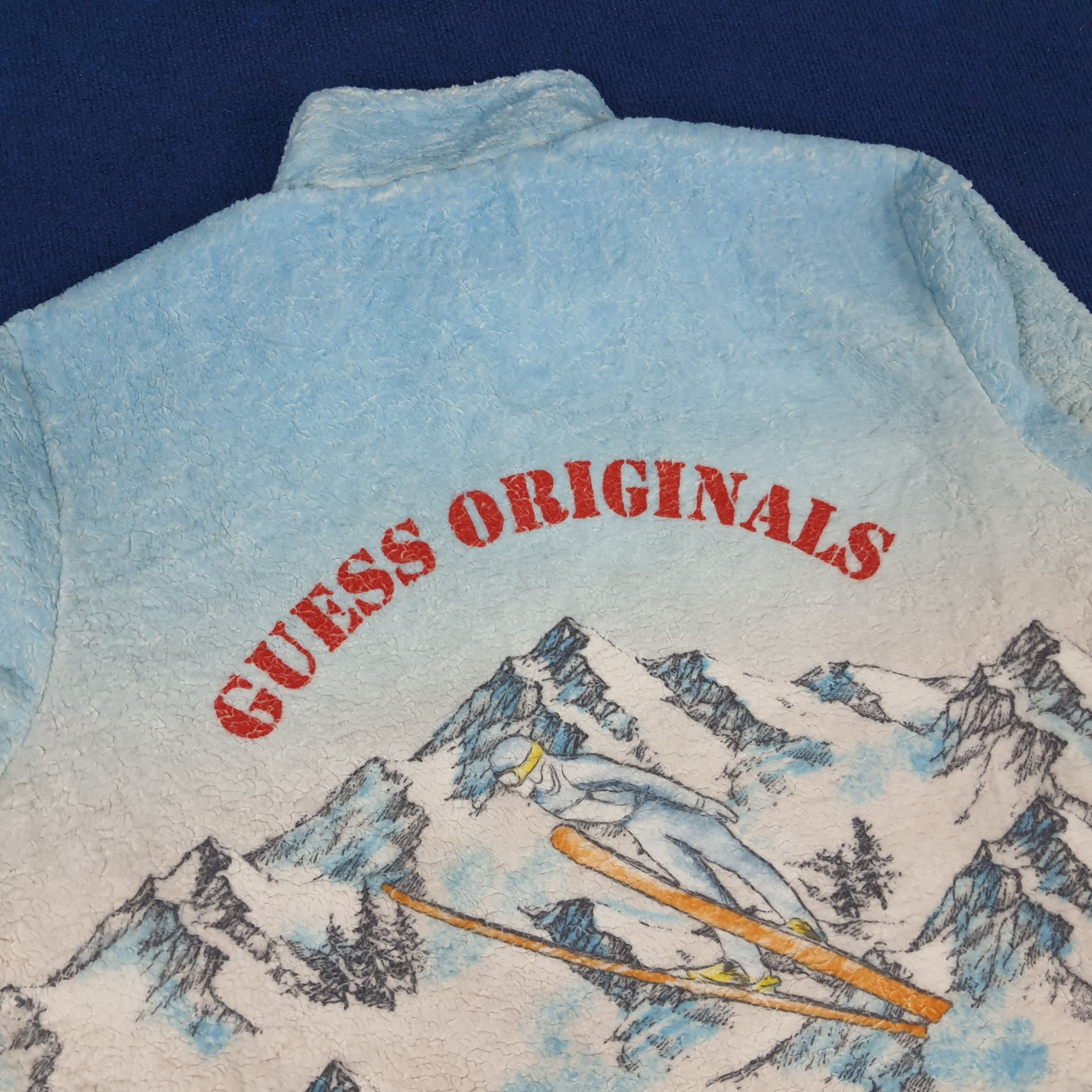 Vintage GUESS Original Art Fleece Winter Jacket