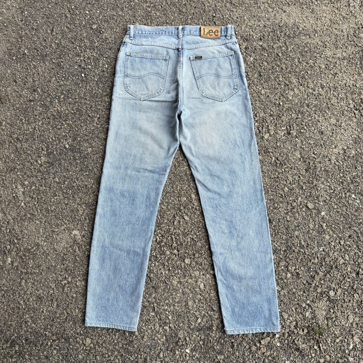 Lee VINTAGE LEE RIDER STRAIGHT FADED RIPPEP JEAN PANTS Size US 32 / EU 48 - 10 Thumbnail