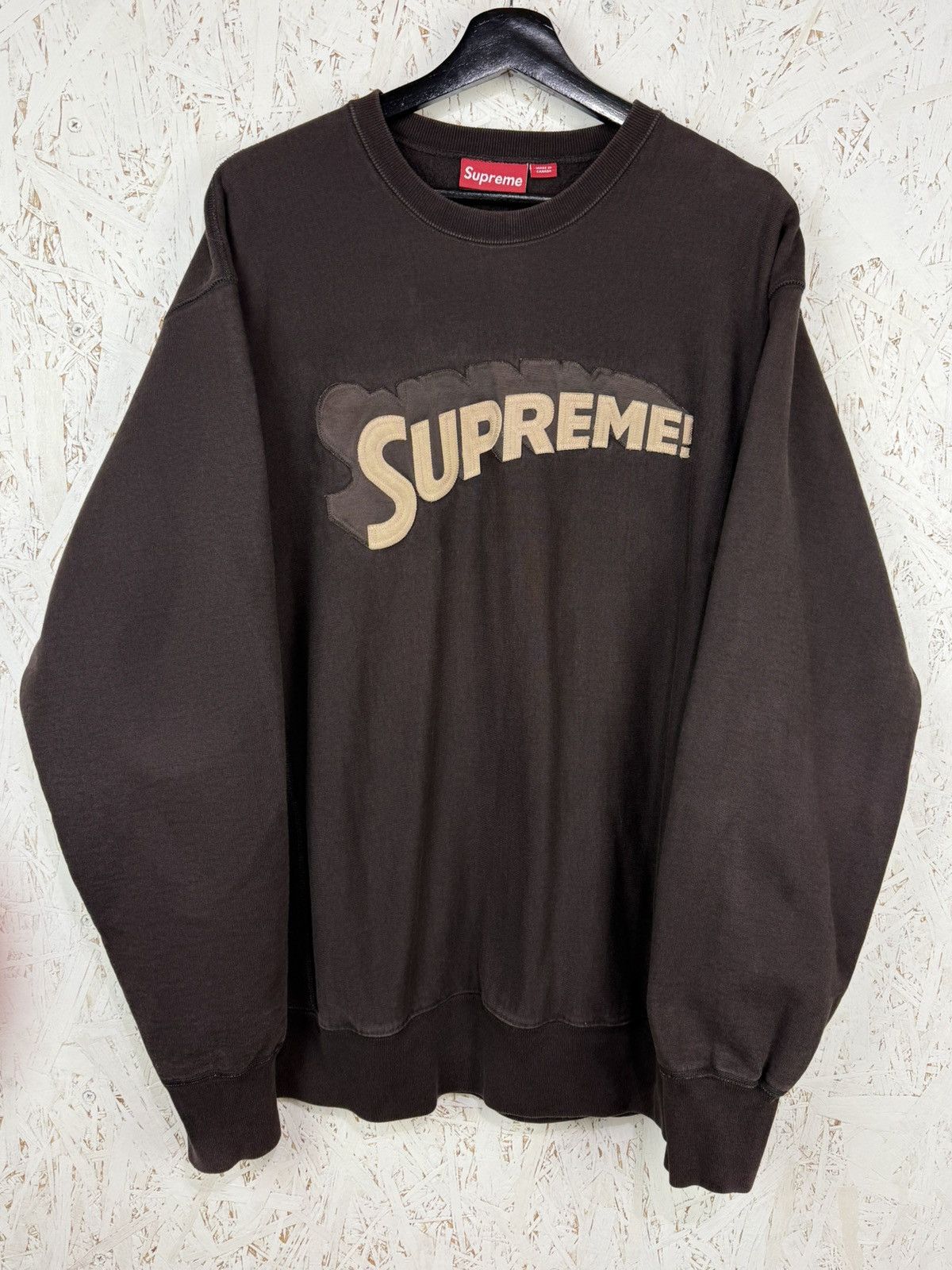 Supreme Vintage Supreme 2001 Superman Collection Sweatshirt XL Size US XL / EU 56 / 4 - 1 Thumbnail