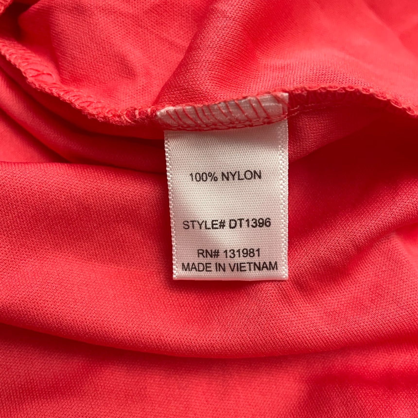Pinko Naif Pink Blouse Womens M Short Sleeve Lace Cold Shoulder Nylon Top Regular Pink Fabric Basic Casual Vogue Size M / US 6-8 / IT 42-44 - 6 Thumbnail