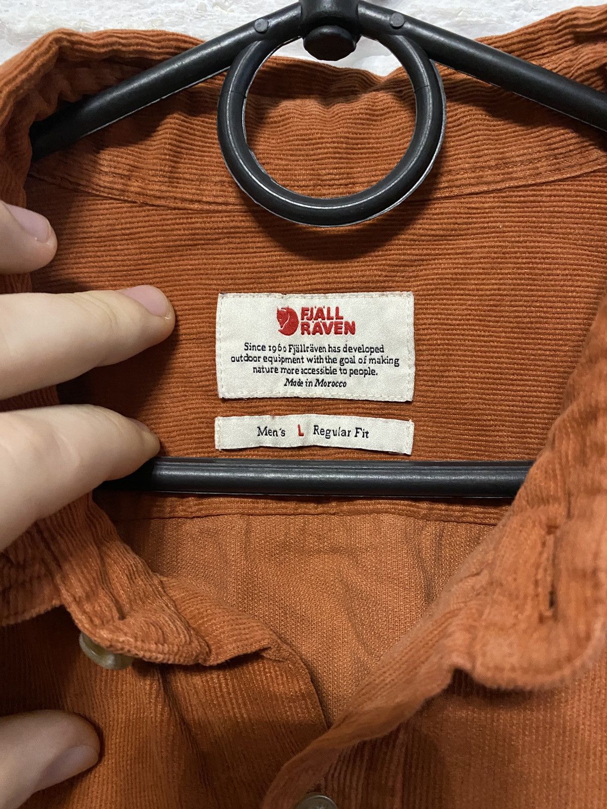 Fjallraven Corduroy Overshirt Fjal Raven Size US L / EU 52-54 / 3 - 3 Thumbnail