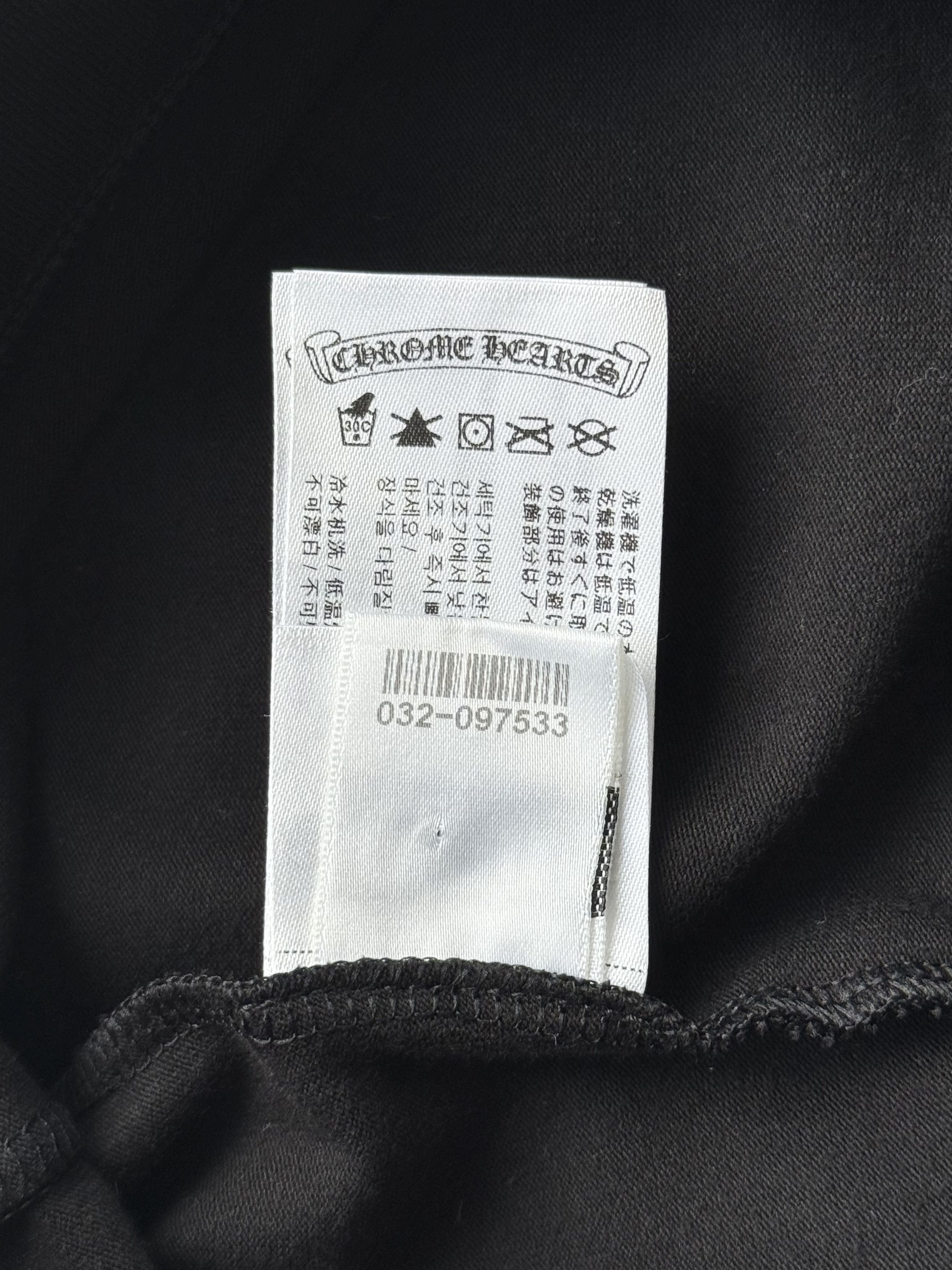 Chrome Hearts Chrome Hearts Black & White Scroll Logo Leggings Size 28" / US 6 / IT 42 - 7 Thumbnail