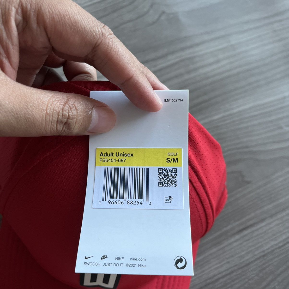Nike × Tiger Woods Nike Golf Dri-Fit ADV Club Cal Tiger Woods in Red Size ONE SIZE - 5 Thumbnail