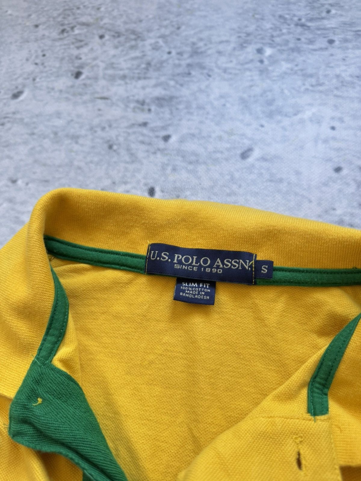 U.S. Polo Assn. Polo USPA 3 rare yellow tee Size US S / EU 44-46 / 1 - 4 Thumbnail