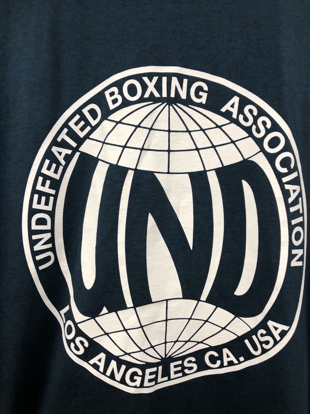 Undefeated Undefeated UBA Boxing Association Blue Long Sleeve T-Shirt Size US M / EU 48-50 / 2 - 7 Thumbnail
