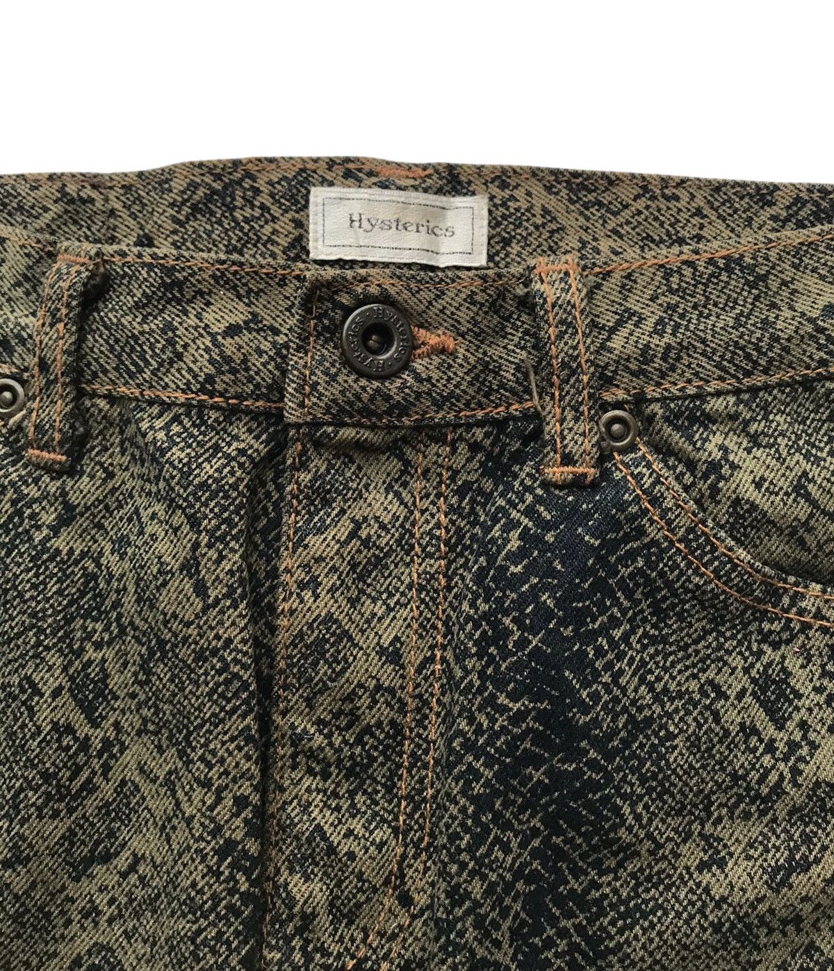Hysteric Glamour Hysteric Glamour Snake Print Midi Skirt Size 27" / US 4 / IT 40 - 3 Thumbnail