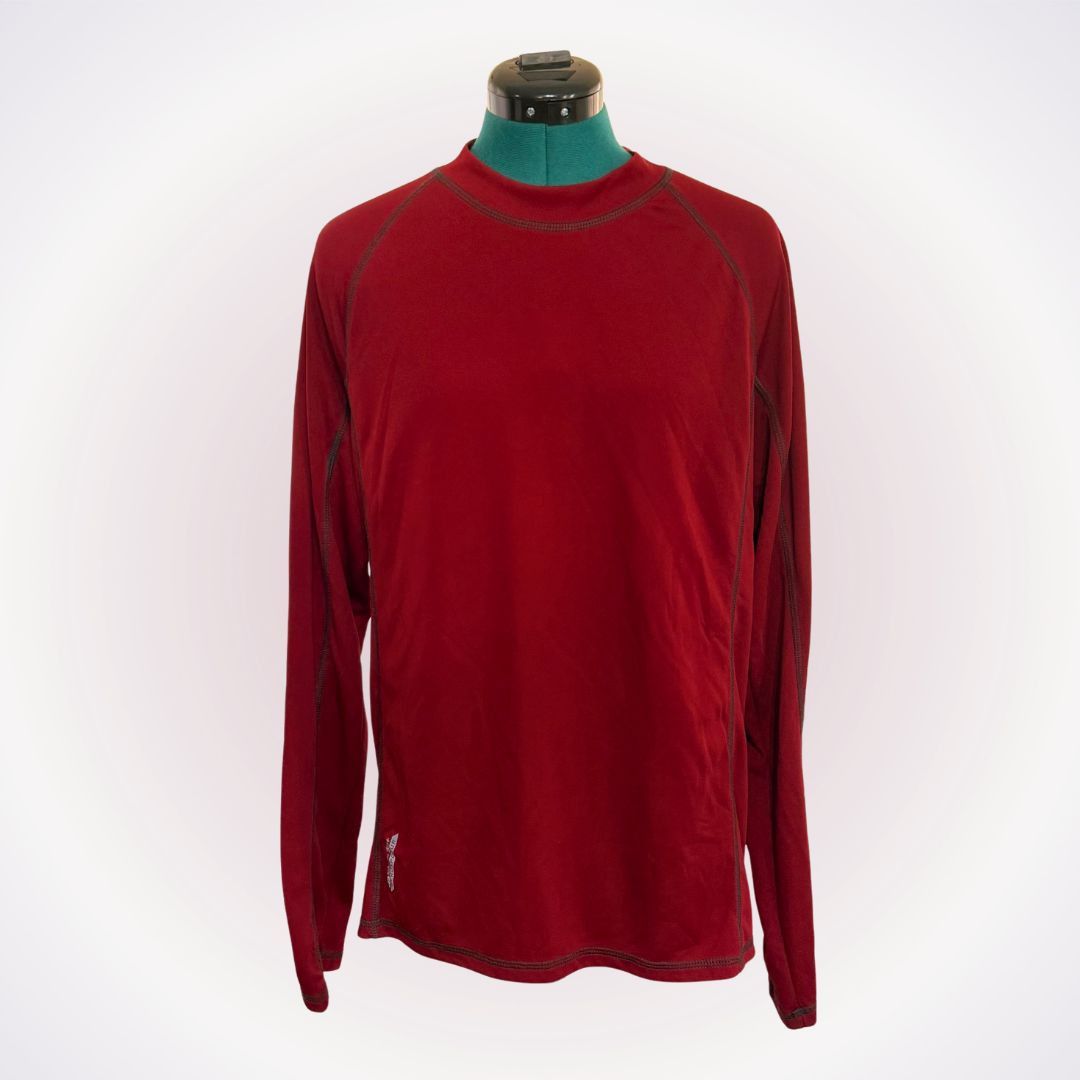 ZeroXposur ZeroXposur Red Sun Protection Long-Sleeve Tee | Sz L Size US L / EU 52-54 / 3 - 1 Thumbnail