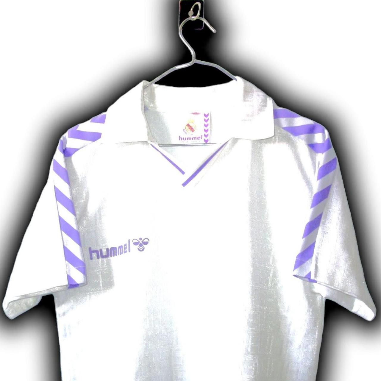 Hummel Real Madrid Spain 1986 1987 1988 Home Shirt Jersey Size US S / EU 44-46 / 1 - 1 Thumbnail