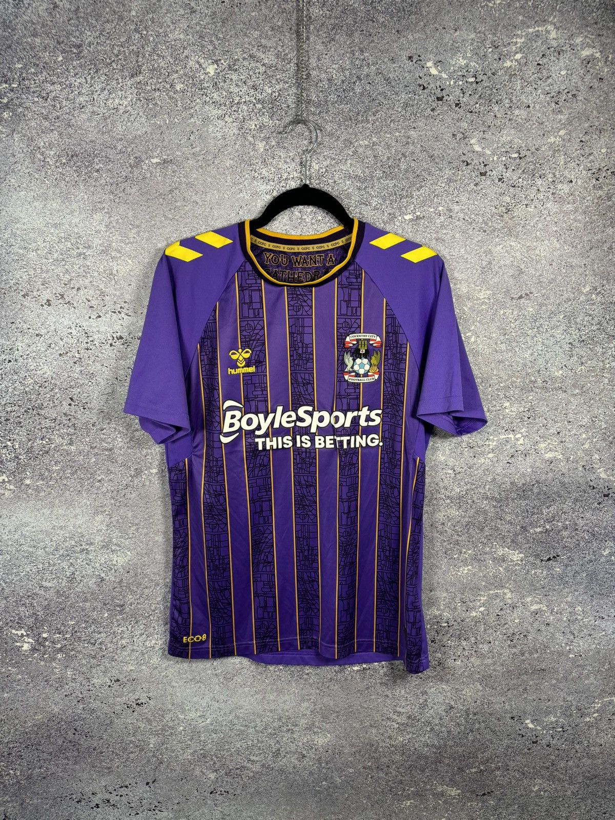 Hummel × Vintage Vintage Coventry City 2022/23 Away Hummel Jersey Blokcore M Size US M / EU 48-50 / 2 - 1 Thumbnail