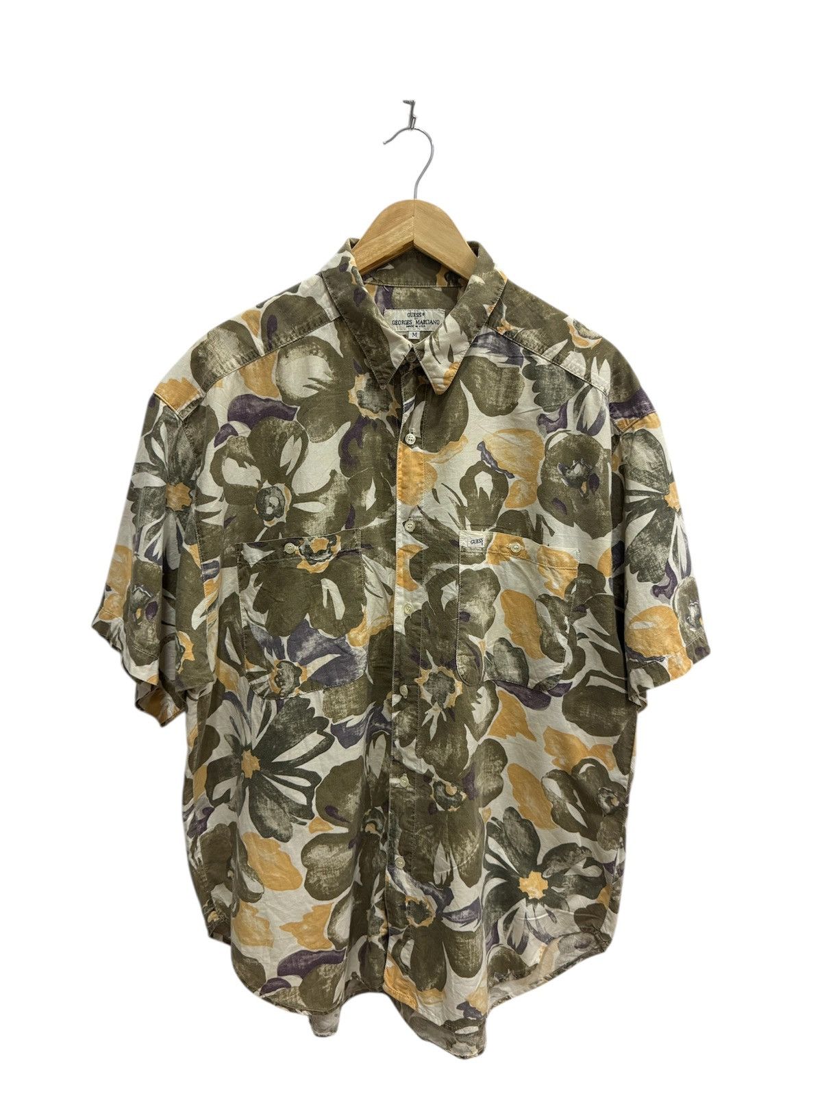 Guess Vintage Guess by George Marciano Hawaii Shirt Size US M / EU 48-50 / 2 - 1 Thumbnail