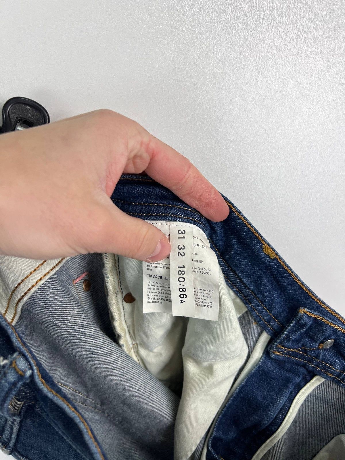 Acne Studios Acne Studios Bla Konst luxury denim size 31/32 Size US 31 - 4 Thumbnail