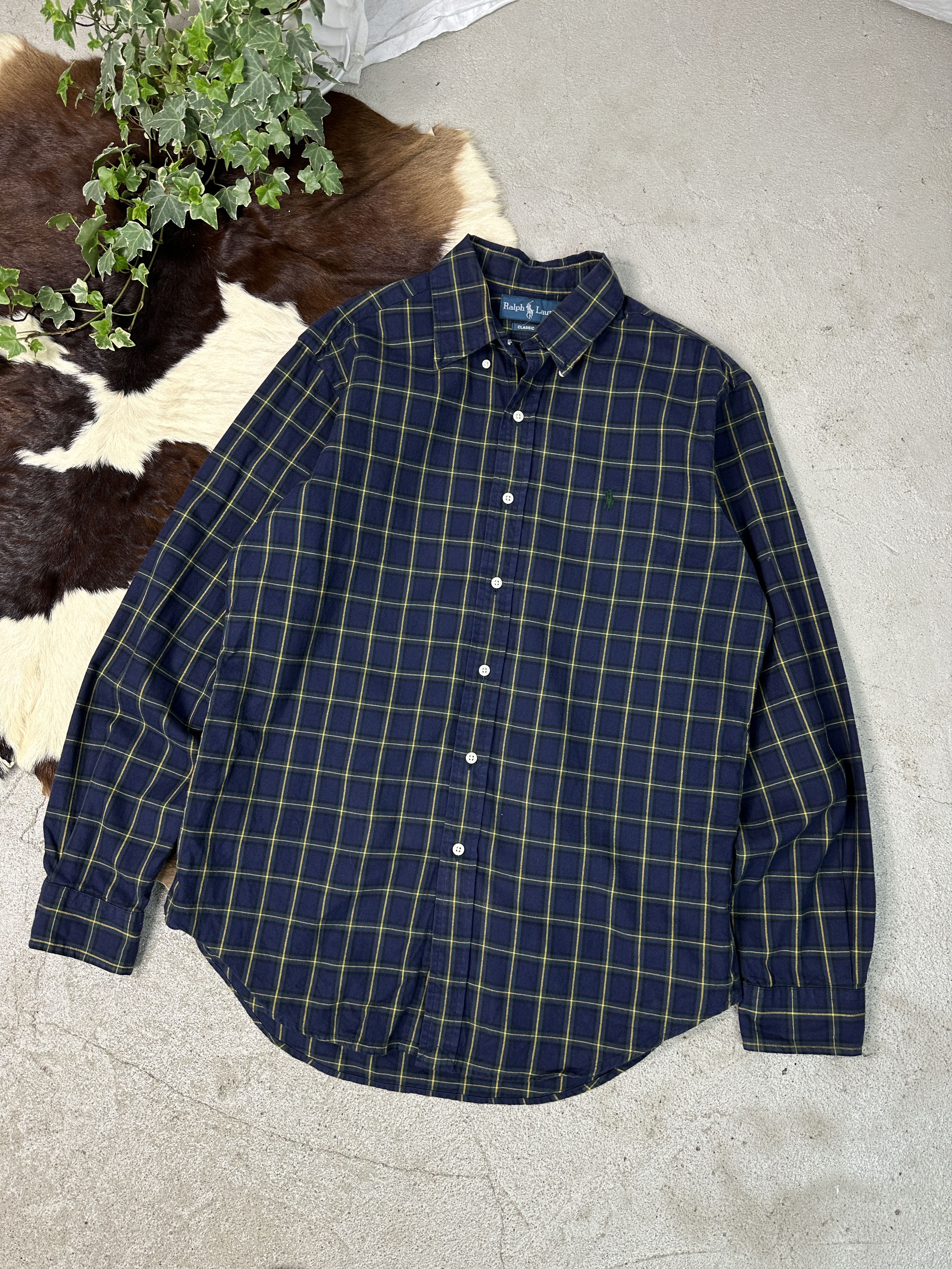 Polo Ralph Lauren × Vintage Polo Ralph Lauren Button Up Shirt Size US M / EU 48-50 / 2 - 1 Thumbnail