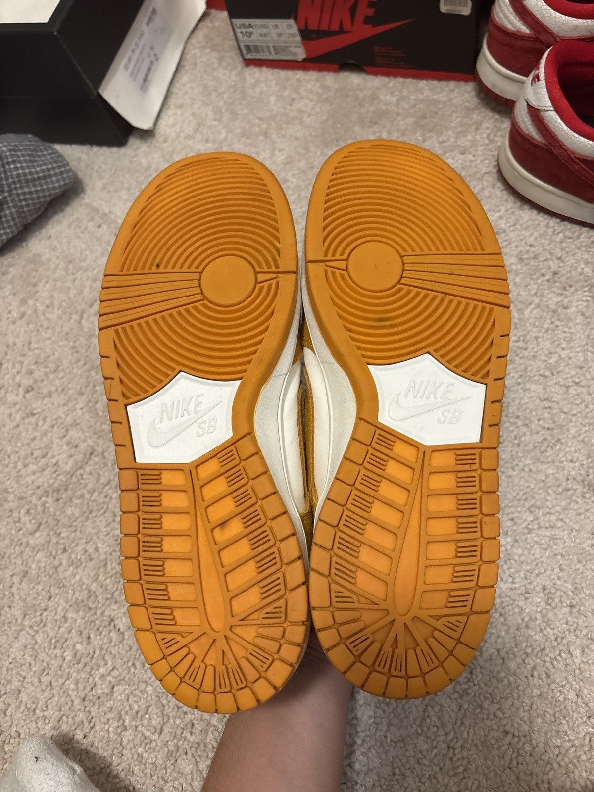 Nike Nike SB Dunk Circuit Orange Size US 10.5 / EU 43-44 - 5 Thumbnail