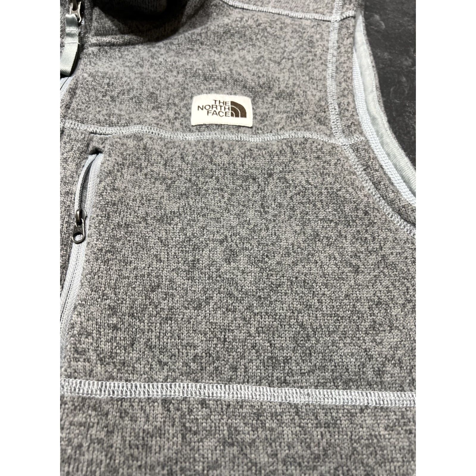 The North Face THE NORTH FACE Full Zip Gray Vest 2XL Men's Size US XXL / EU 58 / 5 - 4 Thumbnail