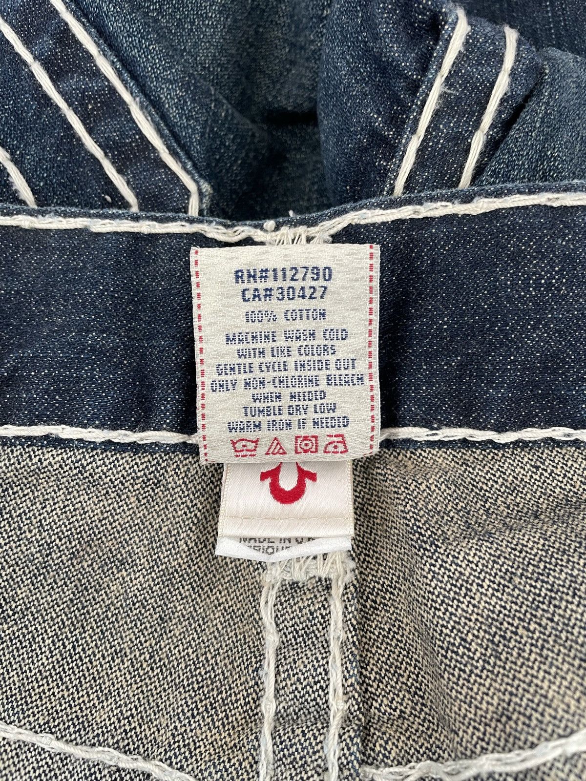 True Religion × Vintage True Religion Vintage Y2k Denim Jeans Trousers Pants Swag Size US 31 - 11 Thumbnail