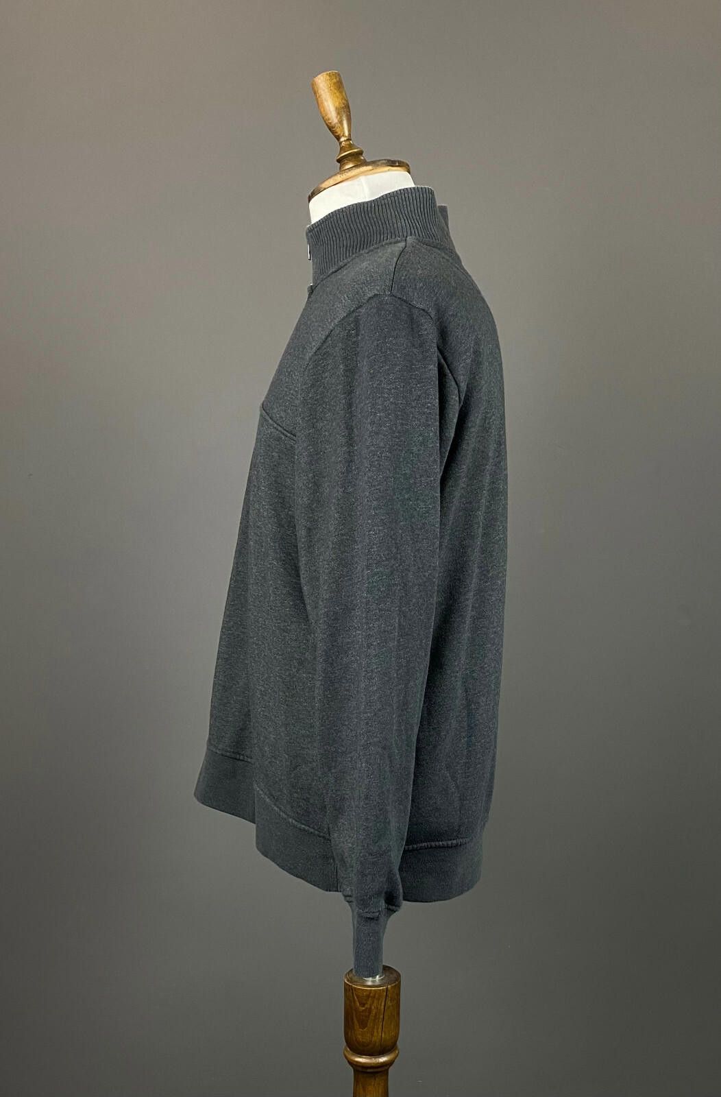 Orvis Men Orvis Gray High Neck 1/4 Zip Long Sleeve Sweater Size L Size US L / EU 52-54 / 3 - 4 Thumbnail