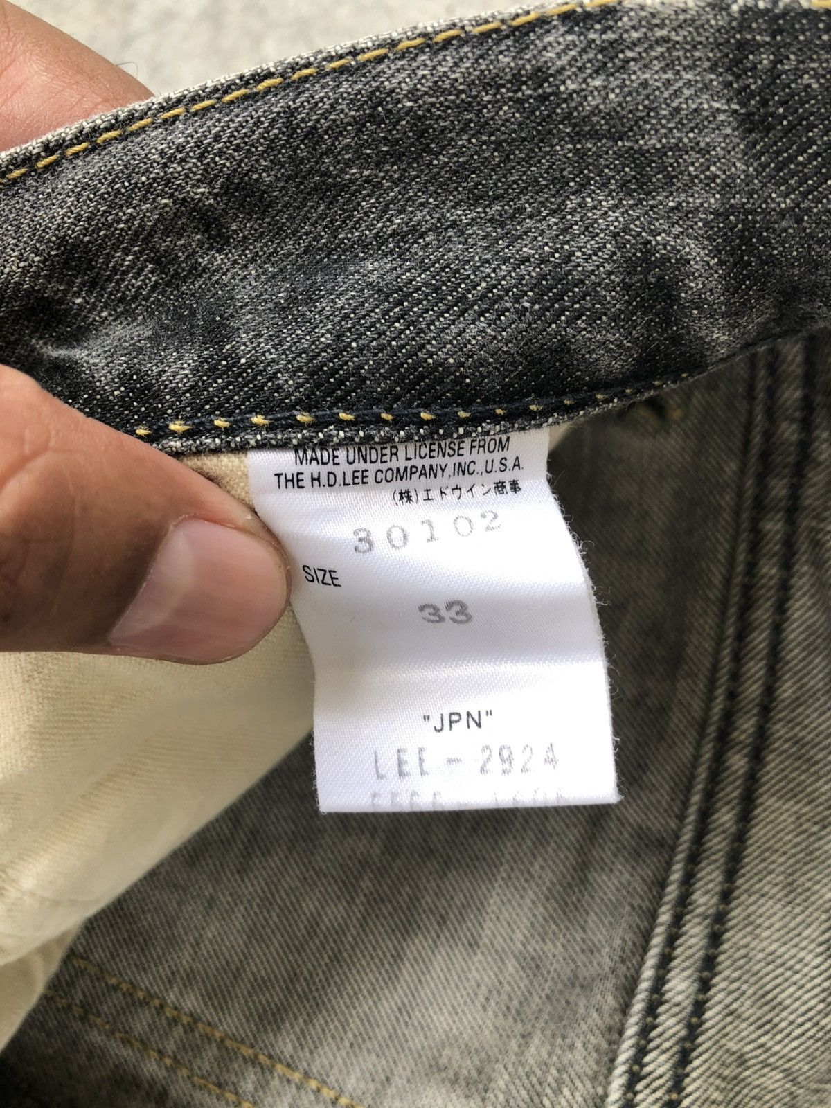 If Six Was Nine Lee Flared Jeans Bootcut Distressed Jeans Size US 33 - 20 Thumbnail