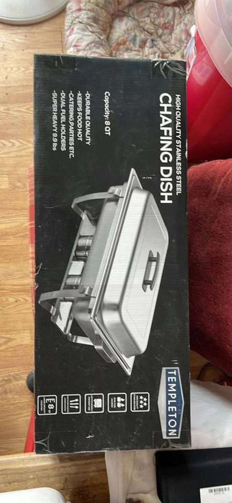Other Templeton 8QT High-Quality Stainless Steel Chafing Dish Size ONE SIZE - 1 Thumbnail