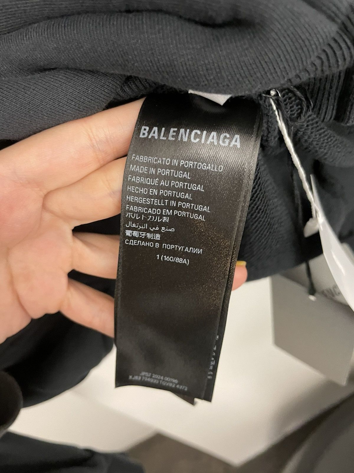 Balenciaga UNITY SPORTS ICON INCOGNITO ZIP-UP HOODIE Size US S / EU 44-46 / 1 - 7 Thumbnail